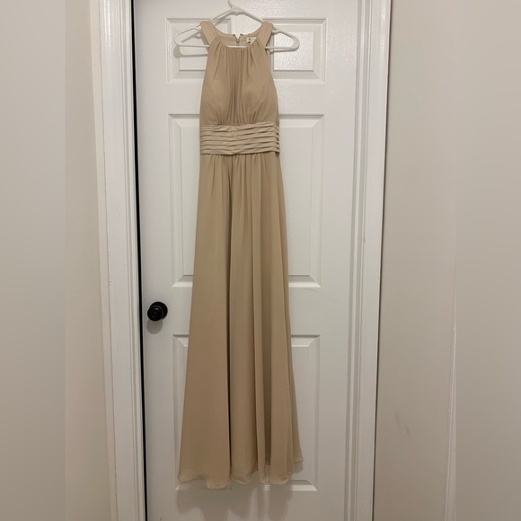 Halter Chiffon Formal Long Dress - Picture 4 of 14